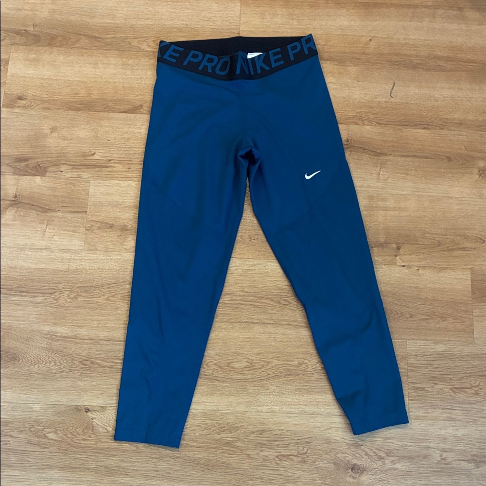Nike‎ Women's Pro Blue Leggings